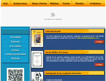 Tablet Screenshot of anm.org.ve
